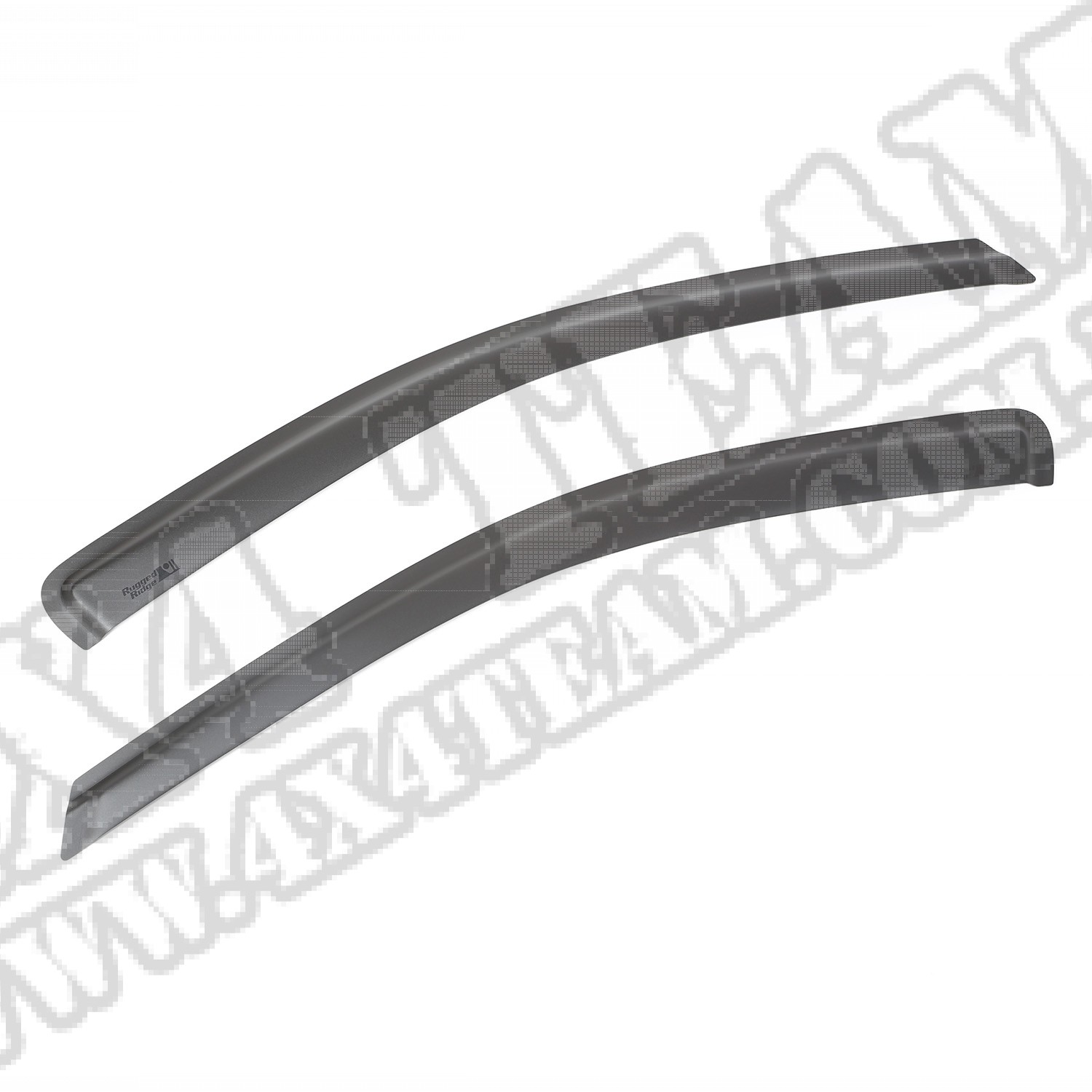 Przednie owiewki, czarny mat, 07-10 Jeep Compass/Patriot