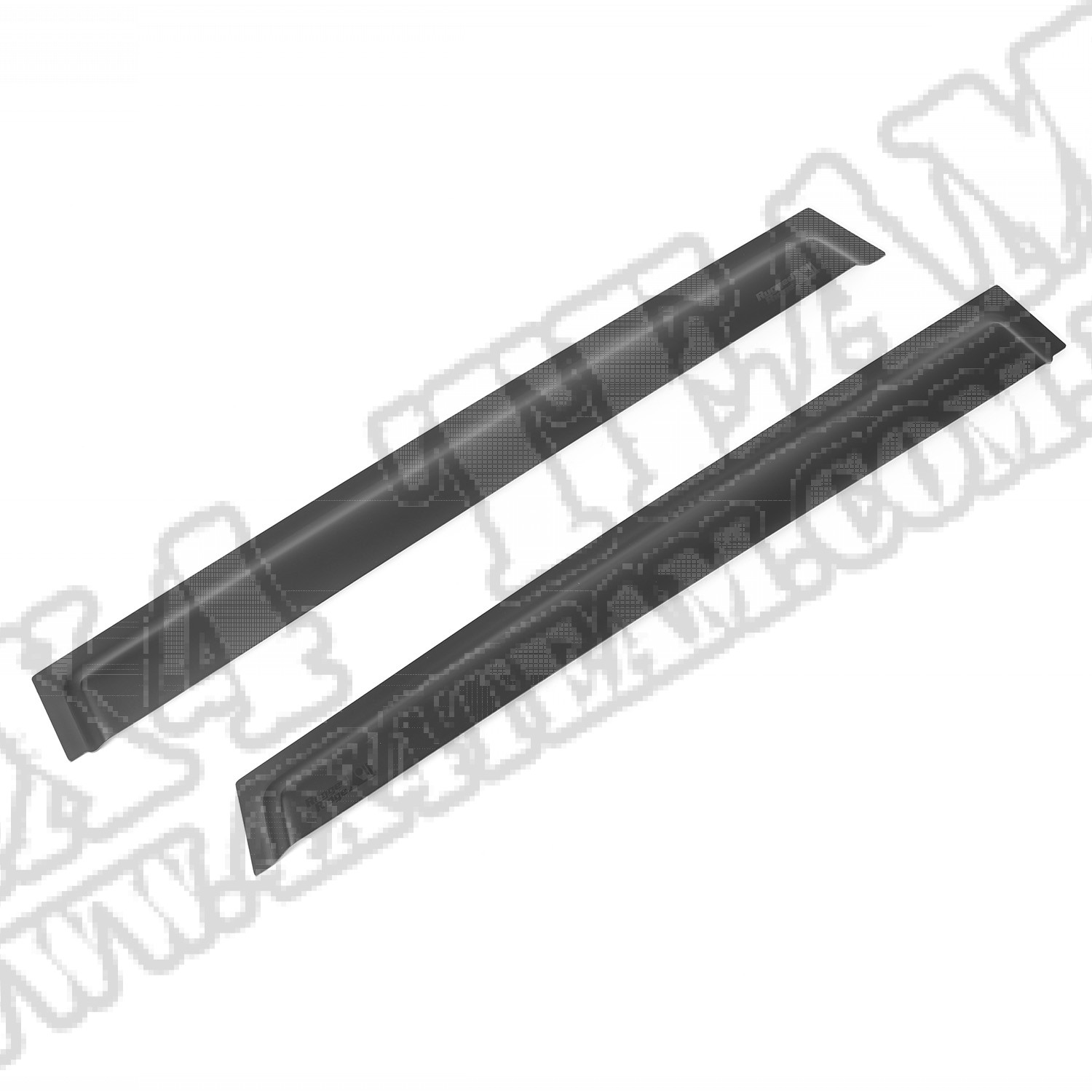 Tylne owiewki, czarny mat, 11-13 Jeep Grand Cherokee