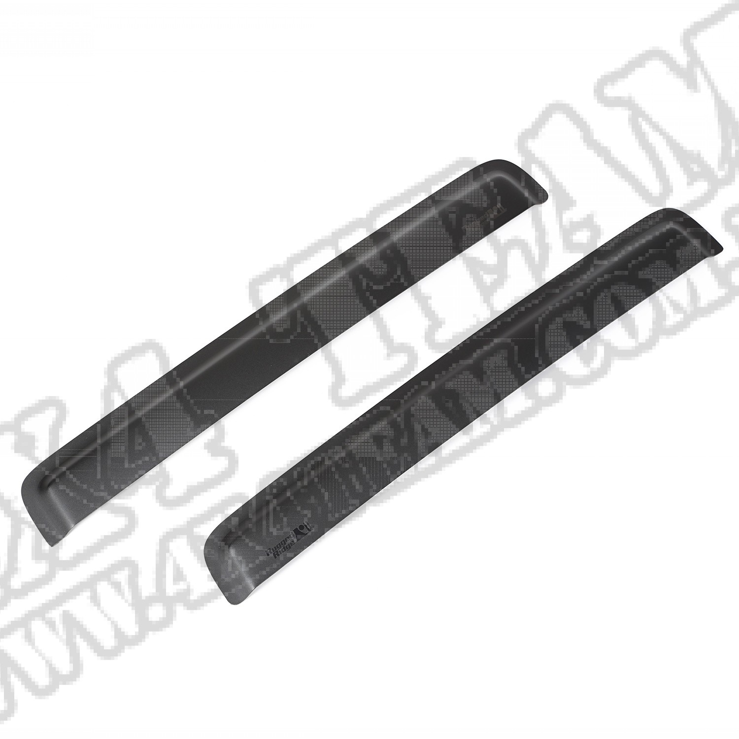 Tylne owiewki, czarny mat, 07-10 Jeep Compass/Patriot