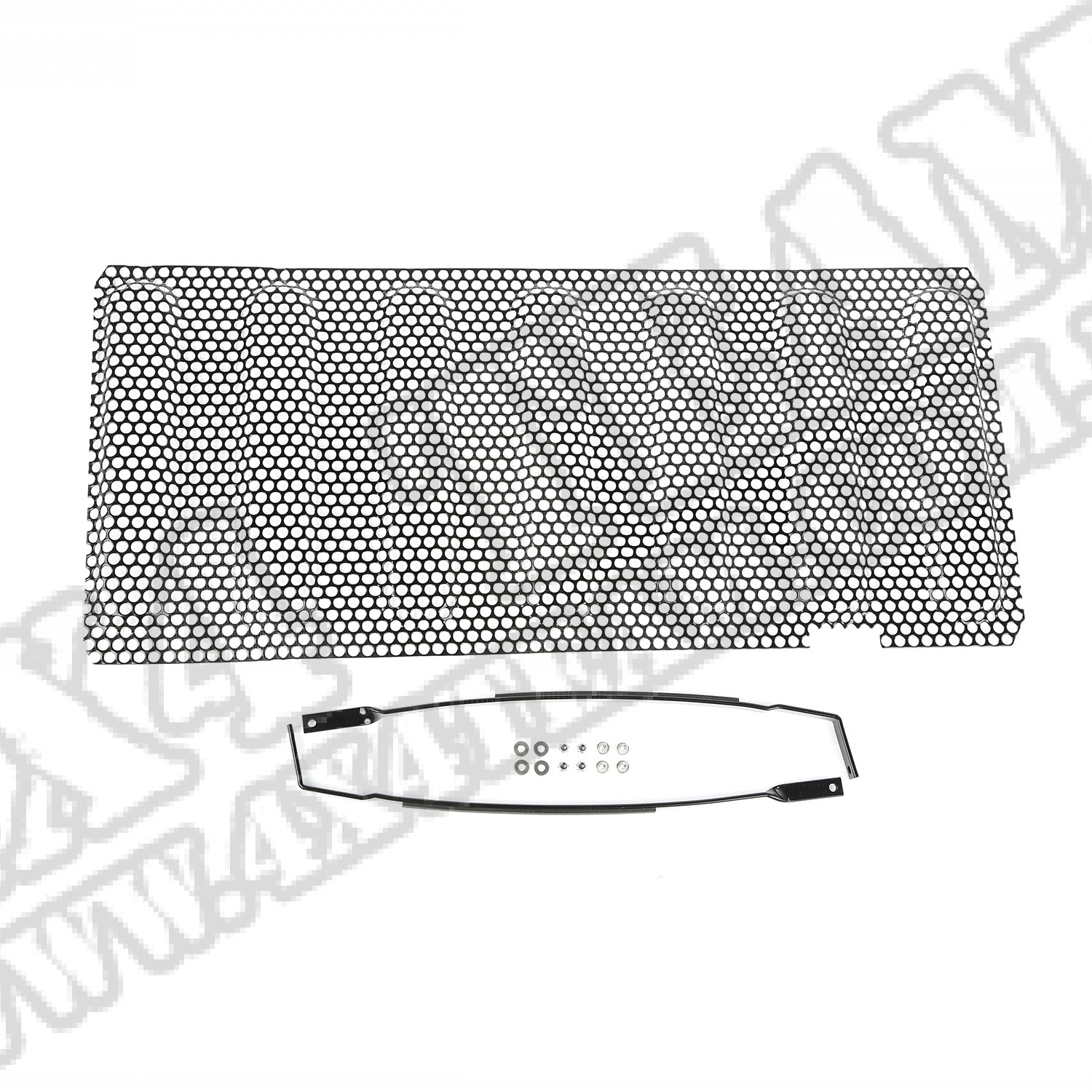 Siatka ochronna atrapy, czarna, 07-15 Jeep Wrangler