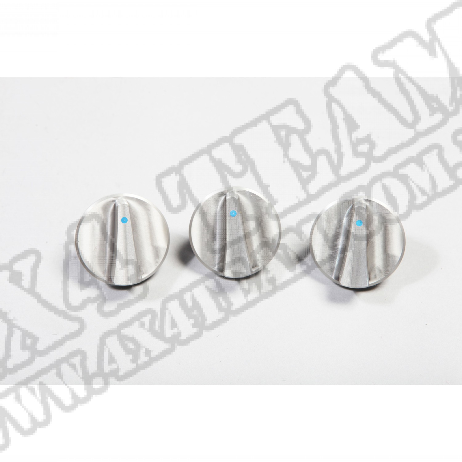 Zestaw pokręteł klimatyzacji, aluminium, 07-10 Jeep Wrangler JK