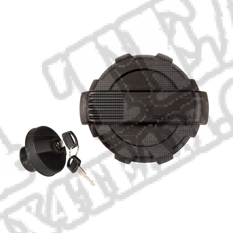 Drzwiczki wlewu paliwa Elite z korkiem zamykanym na kluczyk, czarne, 07-17 Jeep Wrangler JK 