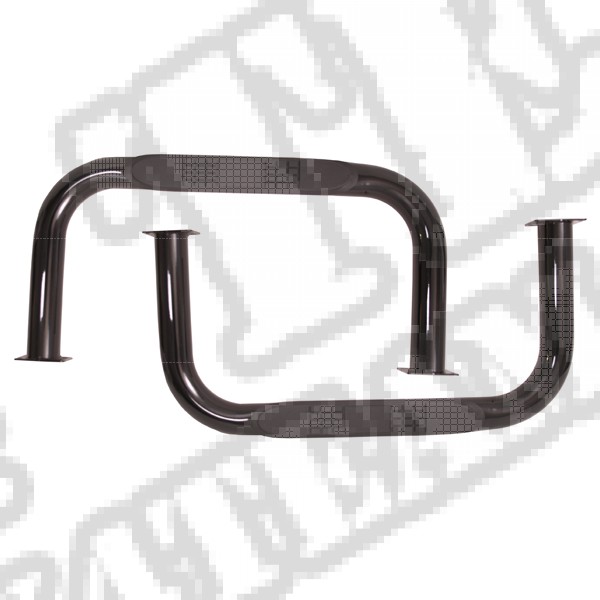 Progi rurowe, czarne, 55-75 Jeep CJ5