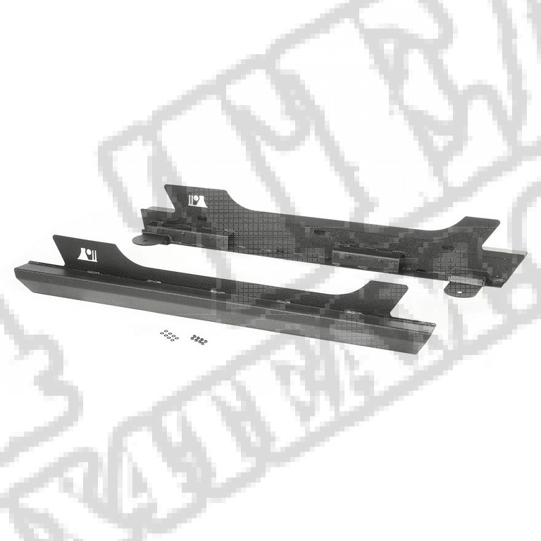 Osłony nadwozia XHD Rock Sliders, Stalowe; 07-16 Jeep Wrangler JK, 2 drzwiowy
