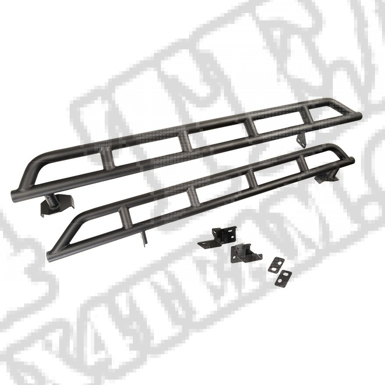 Osłony RRC Rocker Guard; Jeep Wrangler Unlimited JLU, 4 drzwiowy