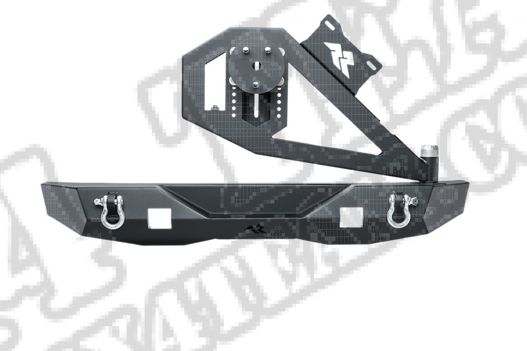 Zderzak tylny XOR z mocowaniem koła zapasowego do Wrangler JK/JKU