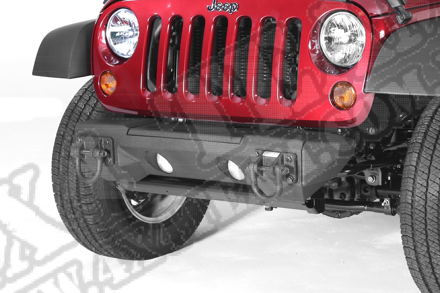 Końce zderzaka All Terrain 07-15 Jeep Wrangler JK