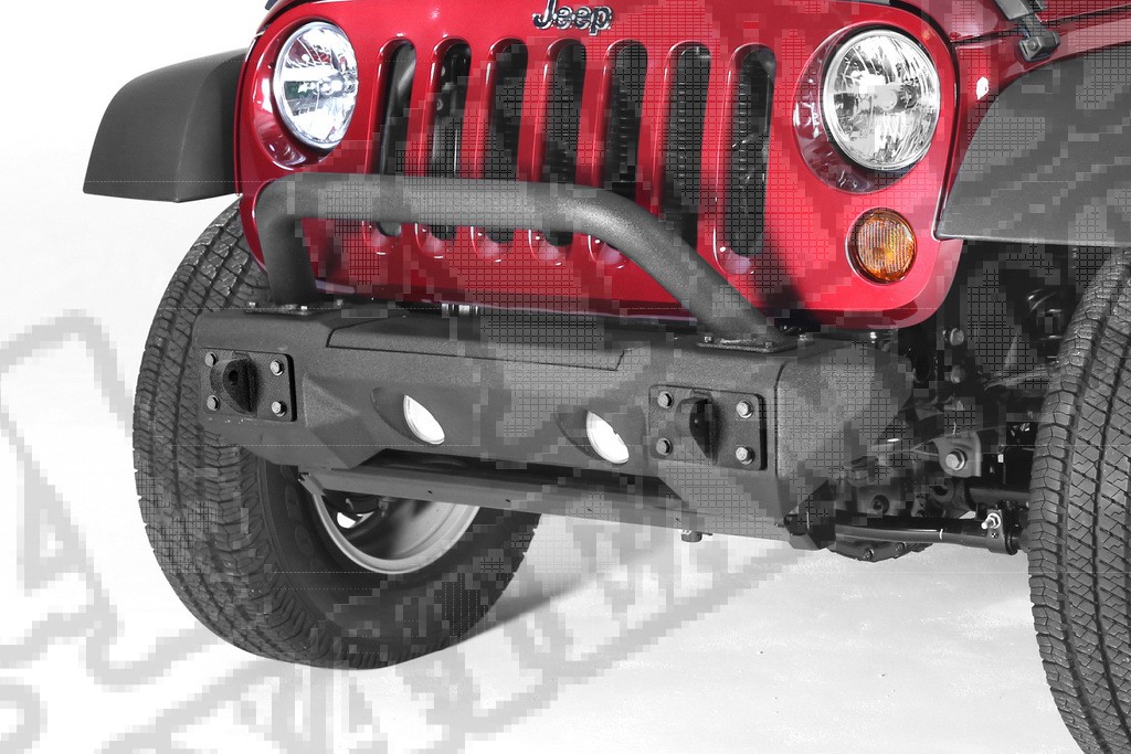 Zestaw zderzaka przedniego Allterrain; 07-18 Jeep Wrangler JK/JKU