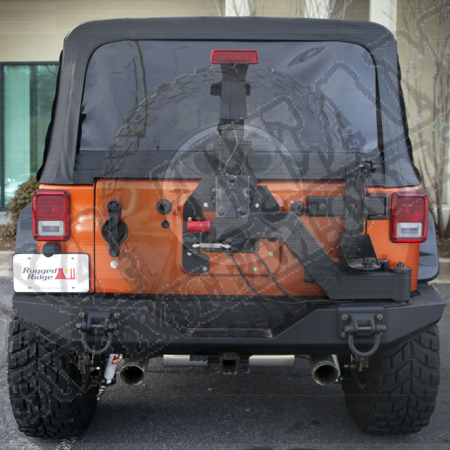 Mocowanie koła zapasowego (uchylne) 07-15 Jeep Wrangler (JK)
