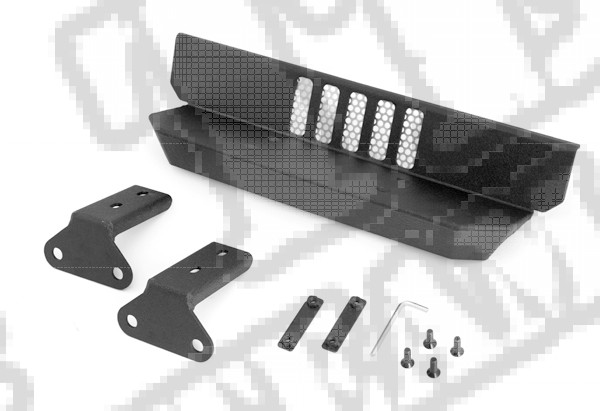 Schodek na tylny zderzak aluminium 07-15 Jeep Wrangler JK
