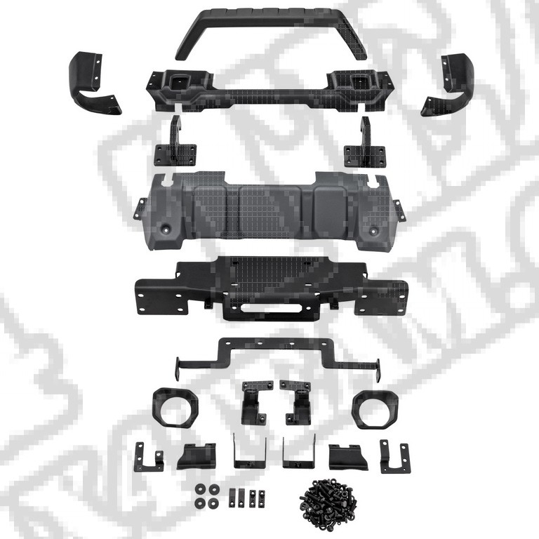 Wąski zderzak Venator z odbojem;Jeep Wrangler JL & Gladiator JT