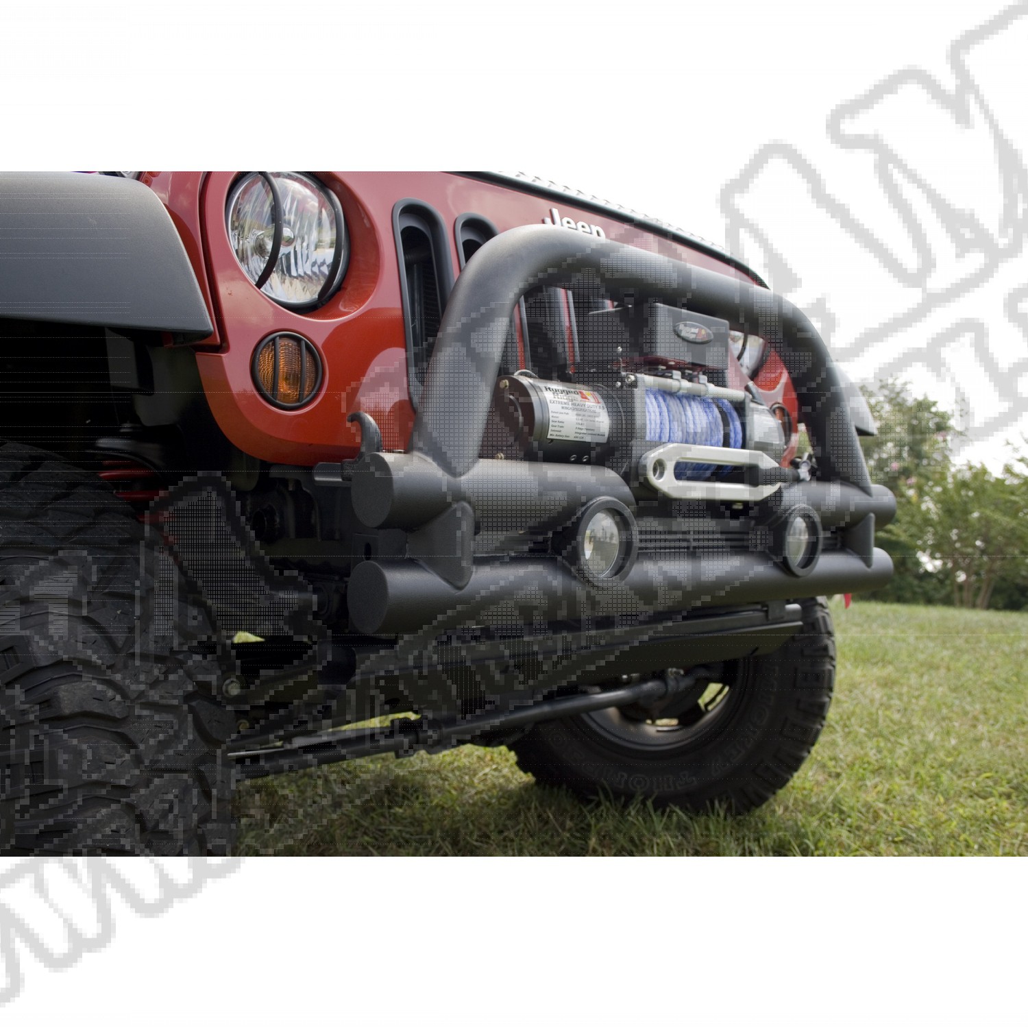 Zderzak rurowy przedni 07-15 Jeep Wrangler