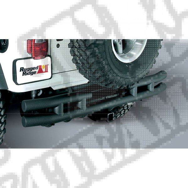 Zderzak rurowy tylny z gniazdem haka 87-06 Jeep Wrangler