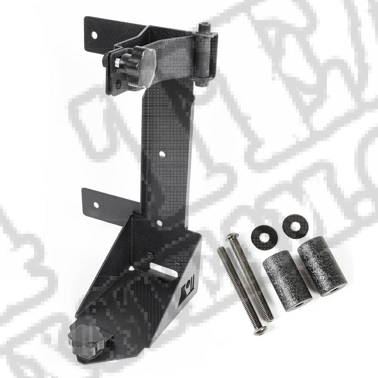 Zestaw mocowania podnośnika; 07-16 Jeep Wrangler JK/JKU