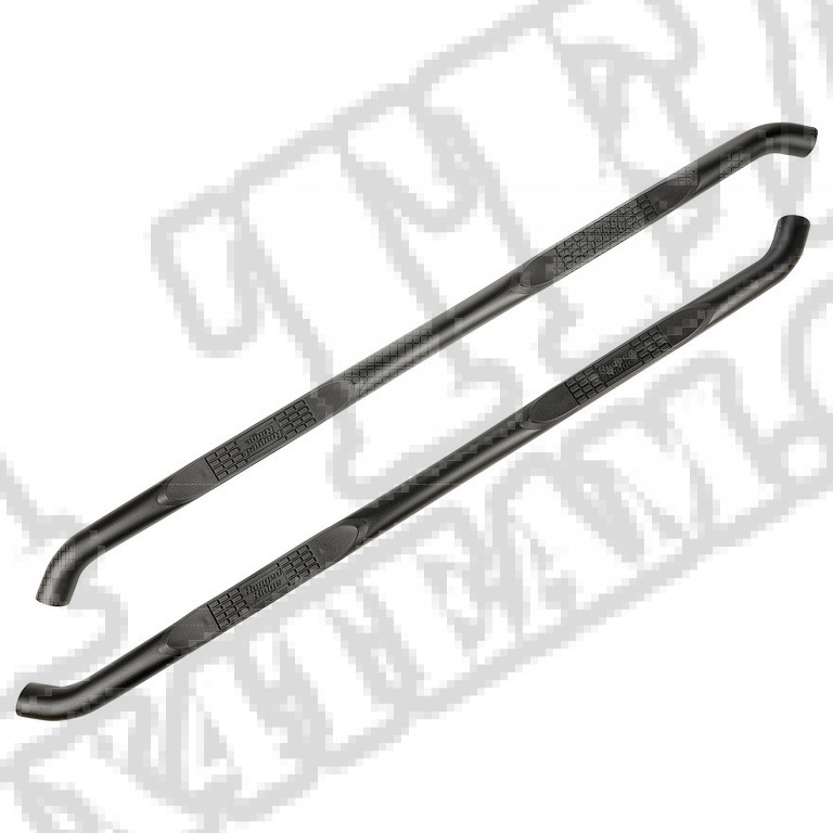 Progi 3" okrągłe Side Step, czarna tekstura; 2020 Jeep Gladiator JT