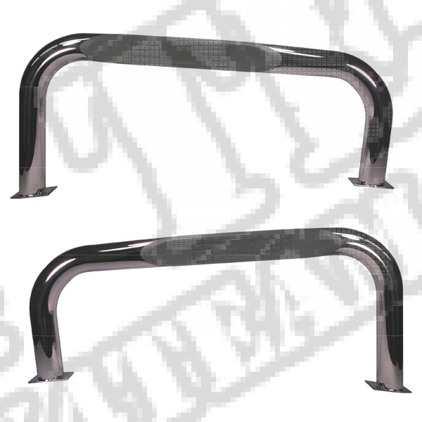 Progi rurowe boczne 3", stal nierdzewna, 76-83 Jeep CJ7