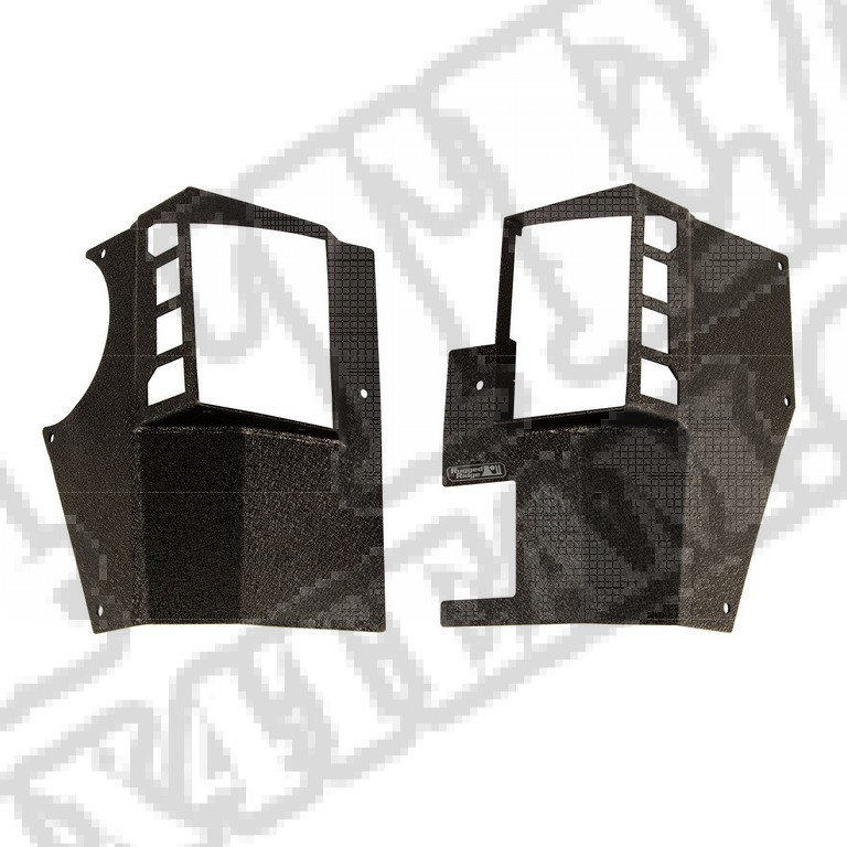 Osłony tylnego rantu nadwozia XHD Guard, 2-Drzwiowy; 07-18 Jeep Wrangler JKU