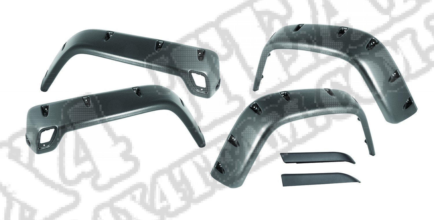 Zestaw nakładek błotników All Terrain 97-06 Jeep Wrangler TJ