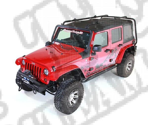 Bagażnik dachowy 07-15 Jeep Wrangler Unlimited JK