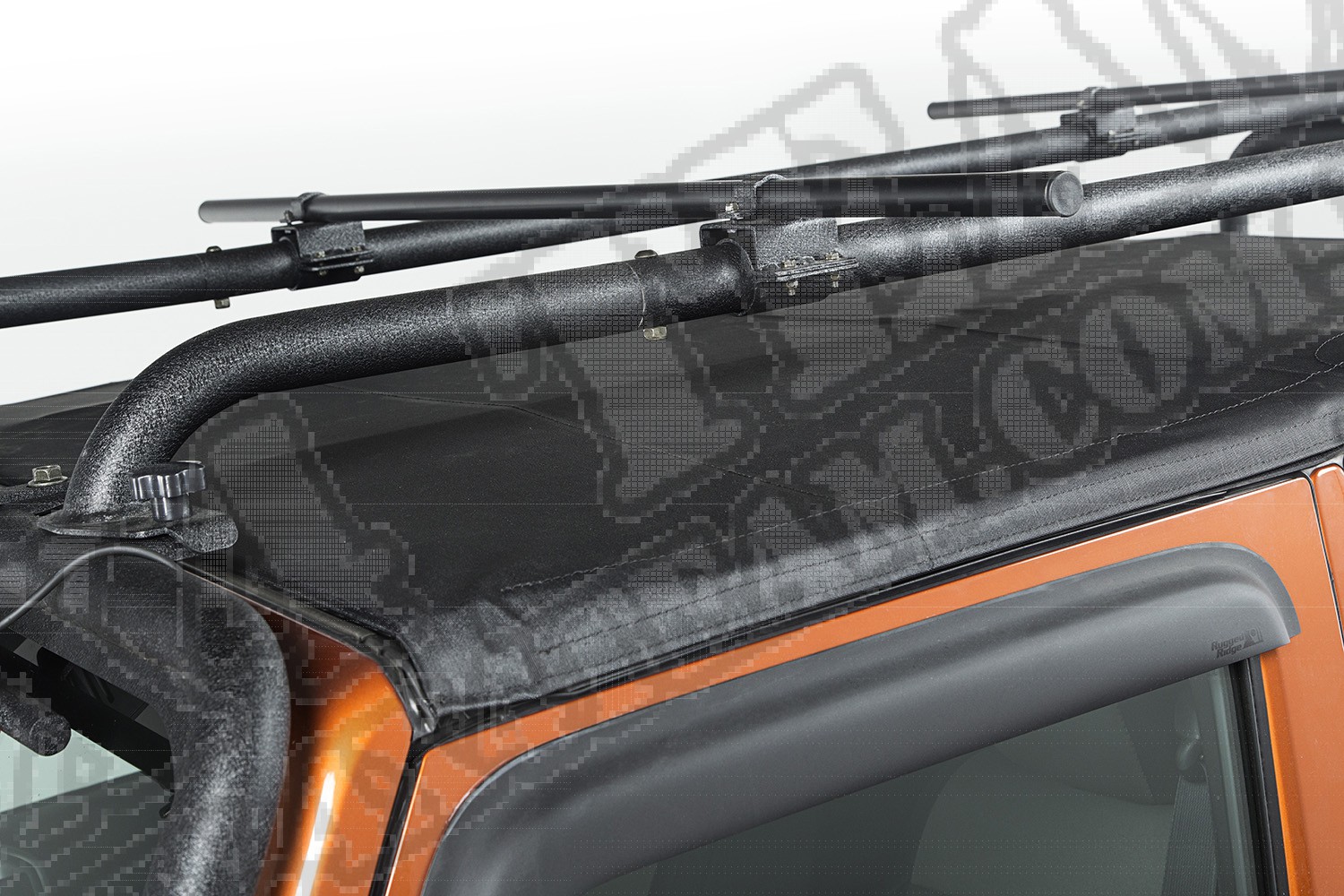 Poprzeczki bagażnika Sherpa Roof Rack, okrągłe, długość 56.5" (143,5cm); 07-15 Jeep Wrangler JK