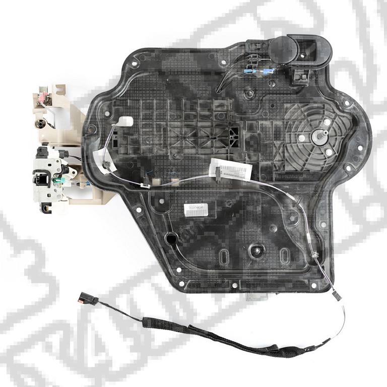 Płyta drzwiowa komplet, przód, lewy; 07-10 Jeep Wrangler JK