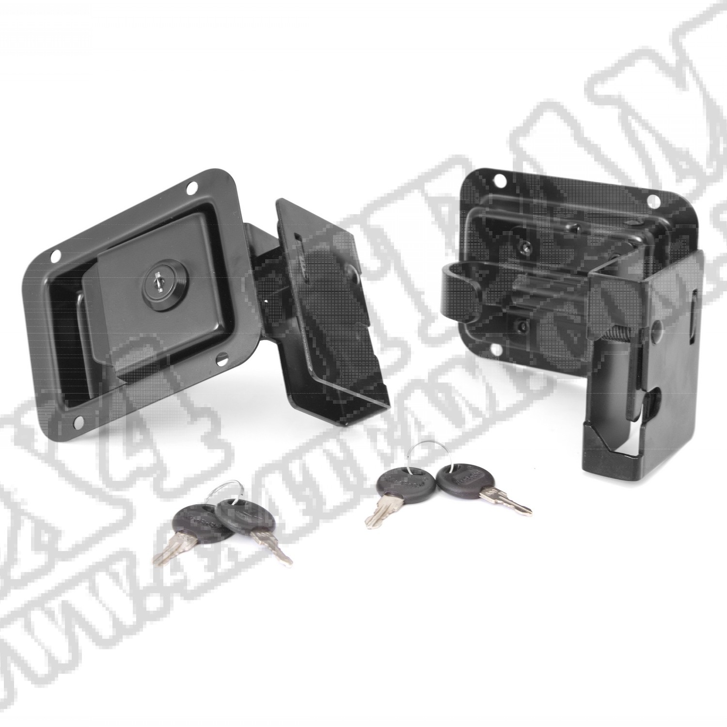 Zestaw klamek z zamkami 07-15 Jeep Wrangler