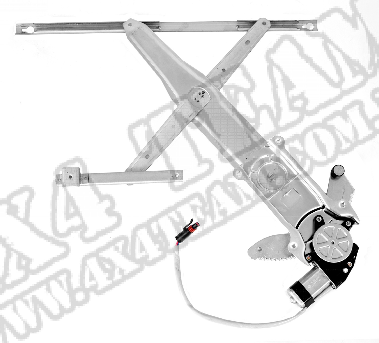 Mech. podnoszenia szyby, prawy przód, 07-14 Jeep Wrangler JK