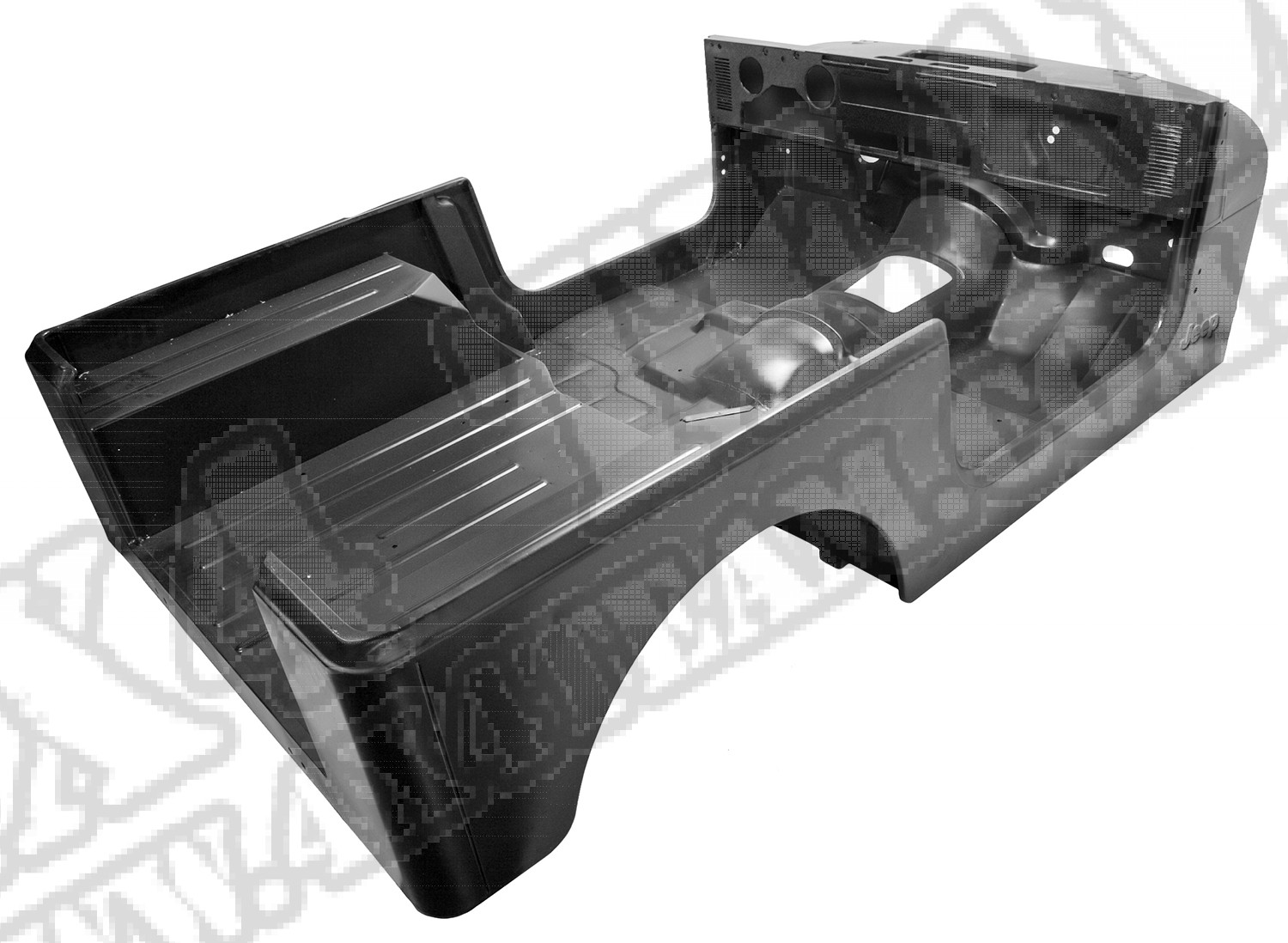 Reproduction Steel Body Tub; 87-95 Jeep Wrangler YJ