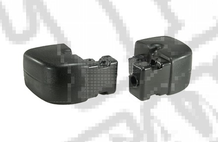 Przedłużenie tylnego zderzaka, prawe, 97-06 Jeep Wrangler