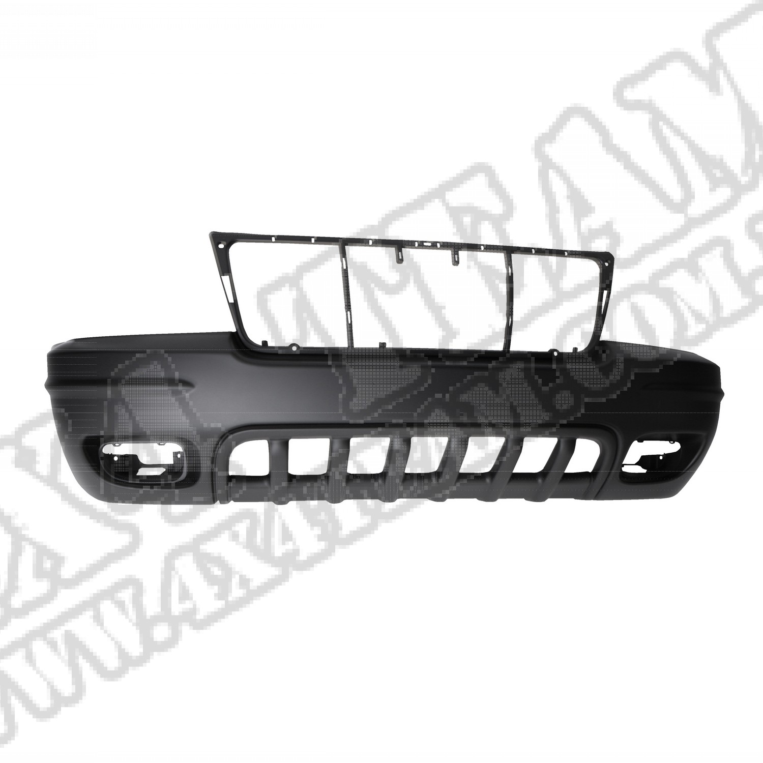 Front Bumper Cover, 01-03 Jeep Grand Cherokee Limiteds