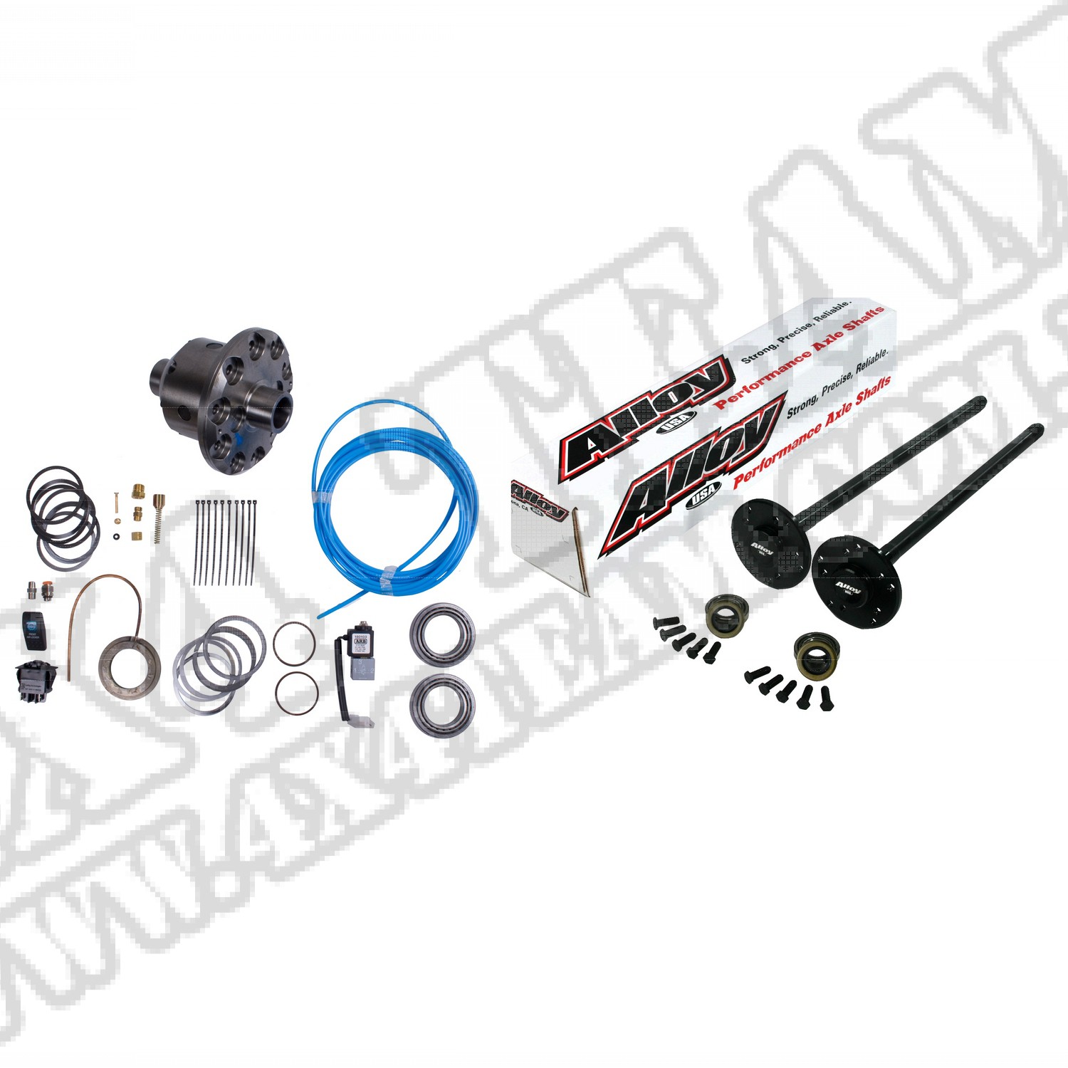 Axle Shaft Kit, Rear, C-Clip, ARB; 90-02 XJ/YJ/TJ, for Dana Grande 35