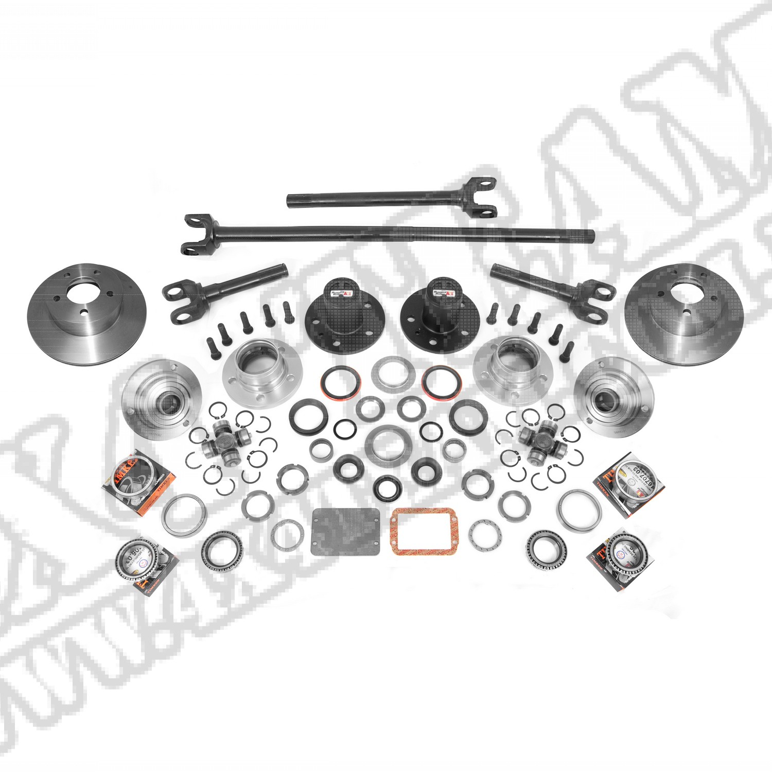 Zestaw do konwersji piast 84-06 Jeep Cherokee XJ/Wrangler YJ/TJ