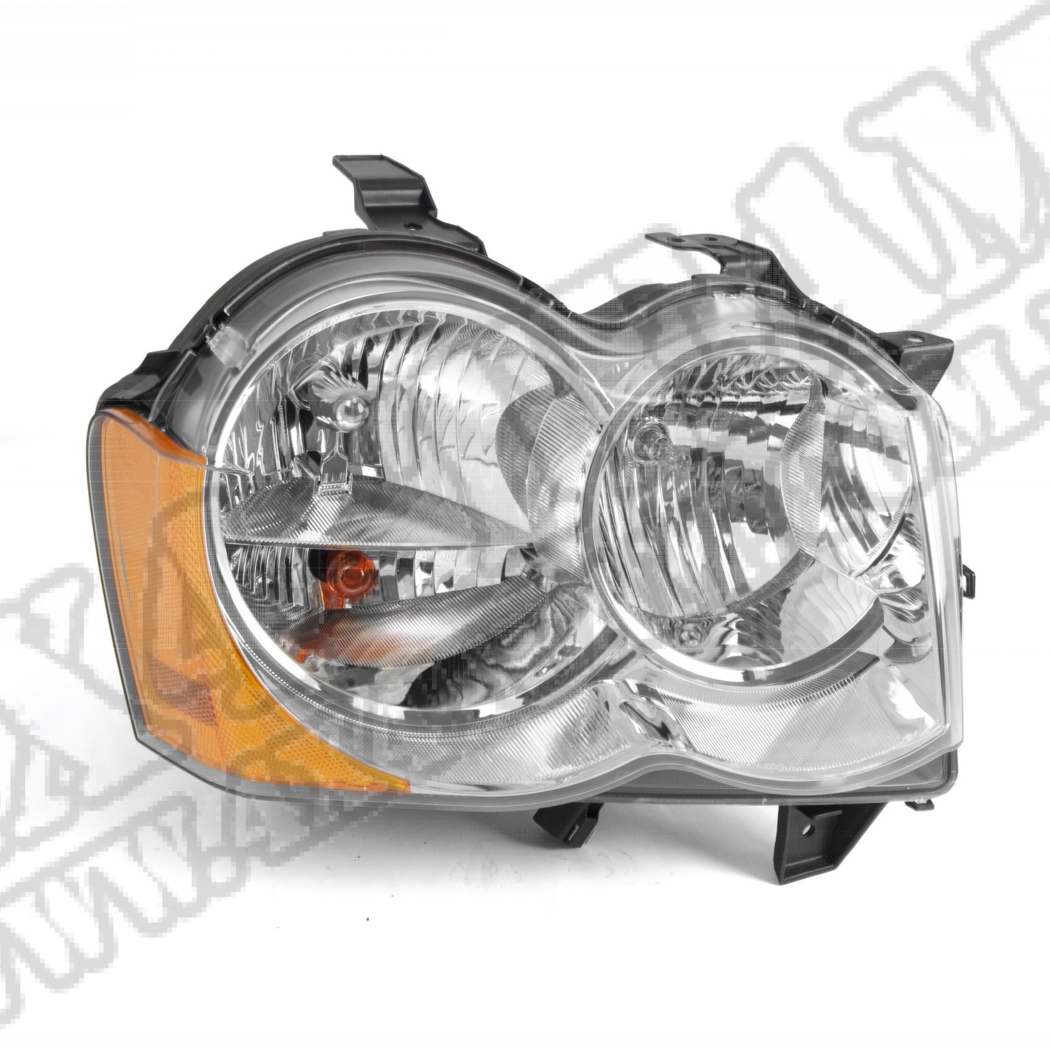 Reflektor przedni prawy bez halogenu 05-10 Jeep Grand Cherokee WK