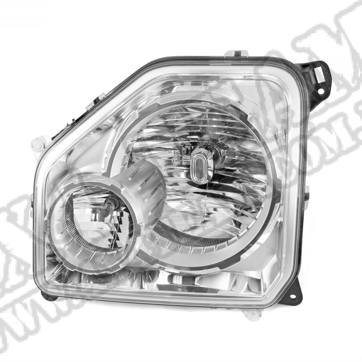 Reflektor przedni prawy z halogenem 08-10 Jeep Liberty KK