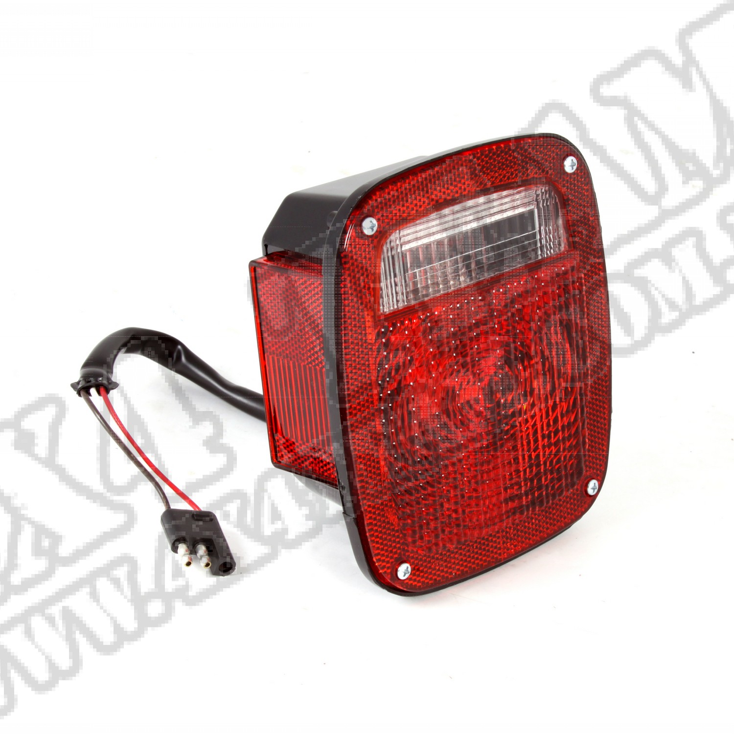 Tylna lampa czarna, lewa, 81-86 Jeep CJ