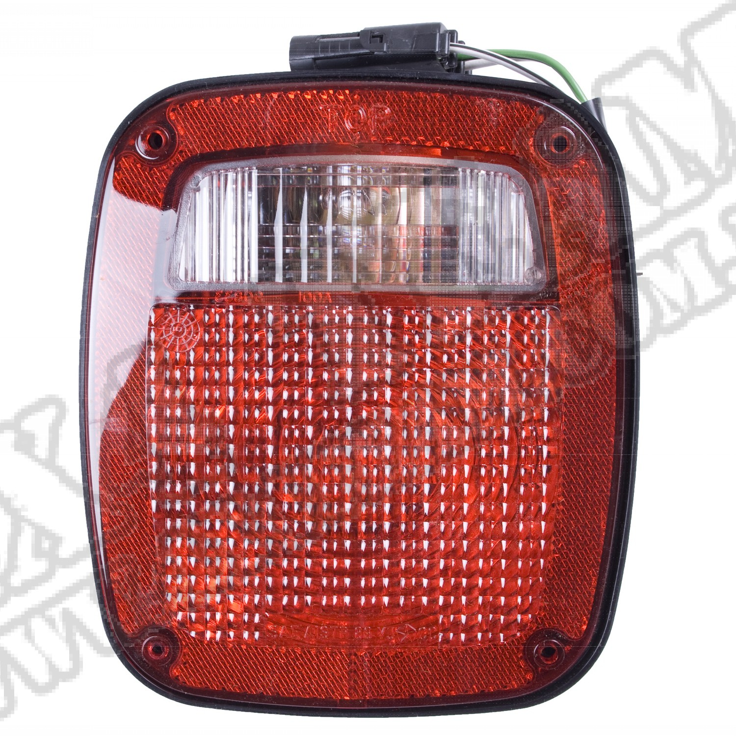 Tylna lampa czarna, lewa, 91-97 Wrangler YJ