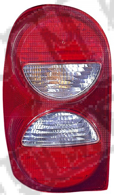 Tylna lampa, prawa, bez owiewki, 05-07 Jeep Liberty KJ
