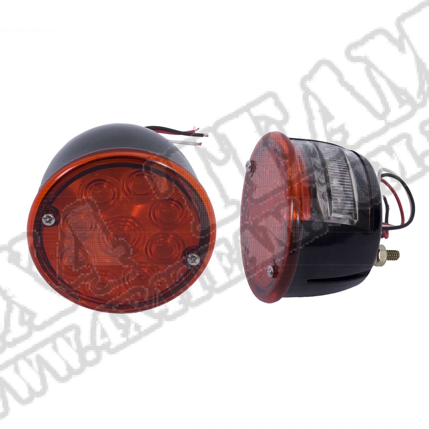 Zestaw tylnych lamp LED 46-75 Willys/Jeep CJ