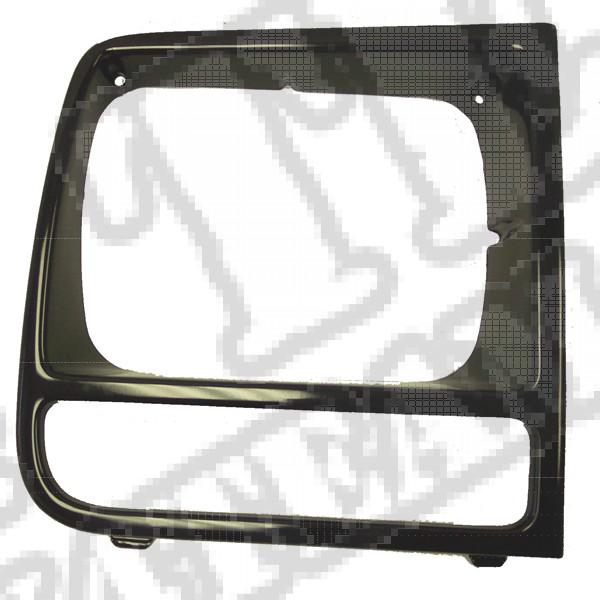 Ramka lampy przedniej prawej bezbarwna 97-01 Jeep Cherokee XJ