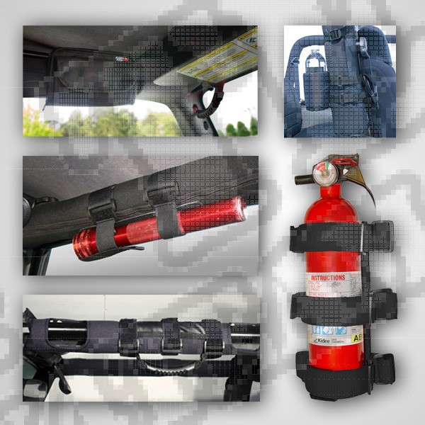 Zestaw uchwytów akcesorii 76-06 Jeep CJ/Wrangler
