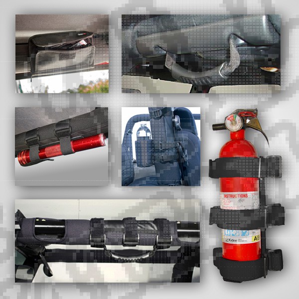 Zestaw uchytów, klatka bezpieczeństwa, 07-15 Jeep Wrangler JK