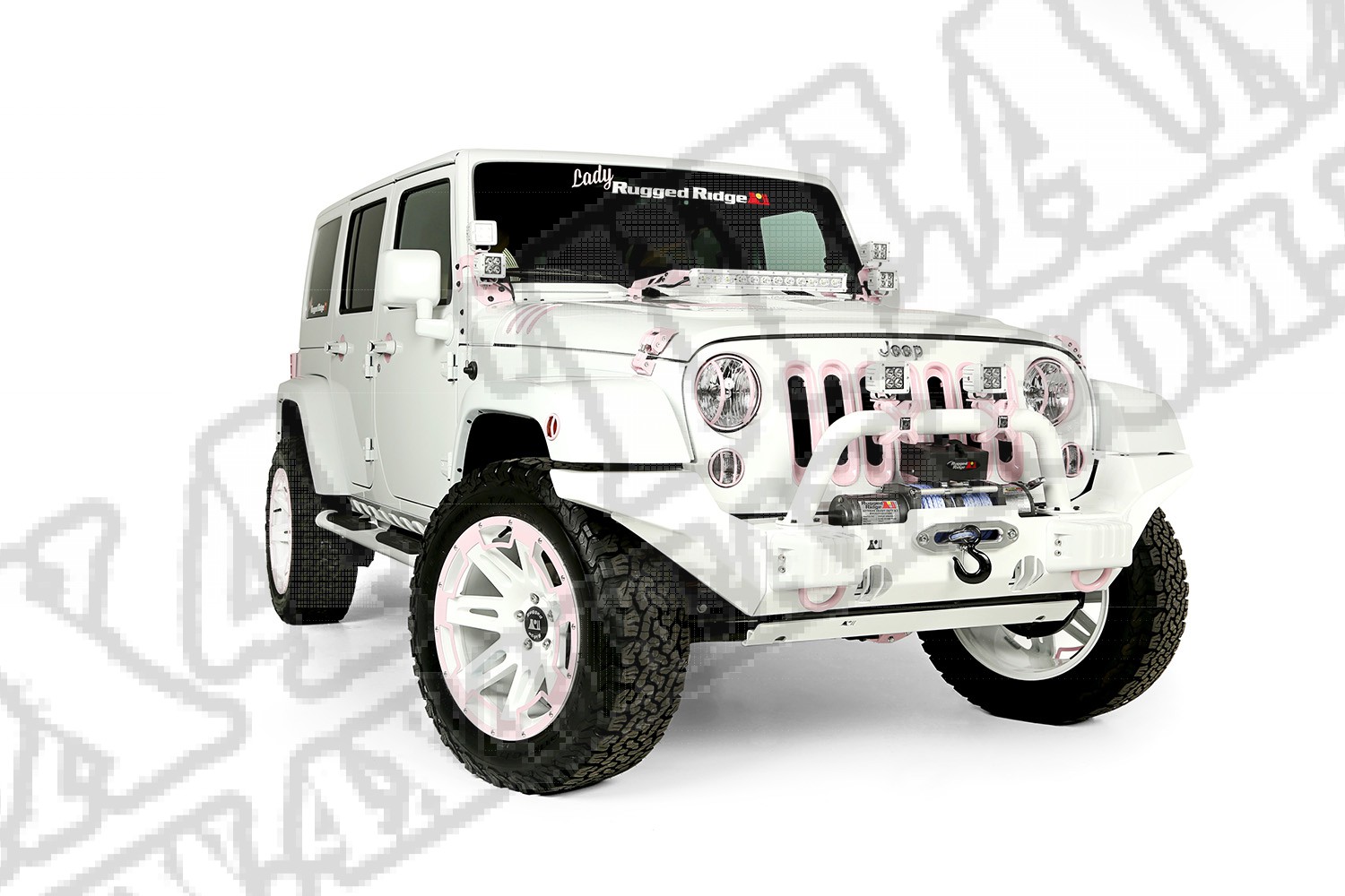 Pakiet Lady Rugged Ridge, 07-10 2-Drzwiowy Wrangler JK