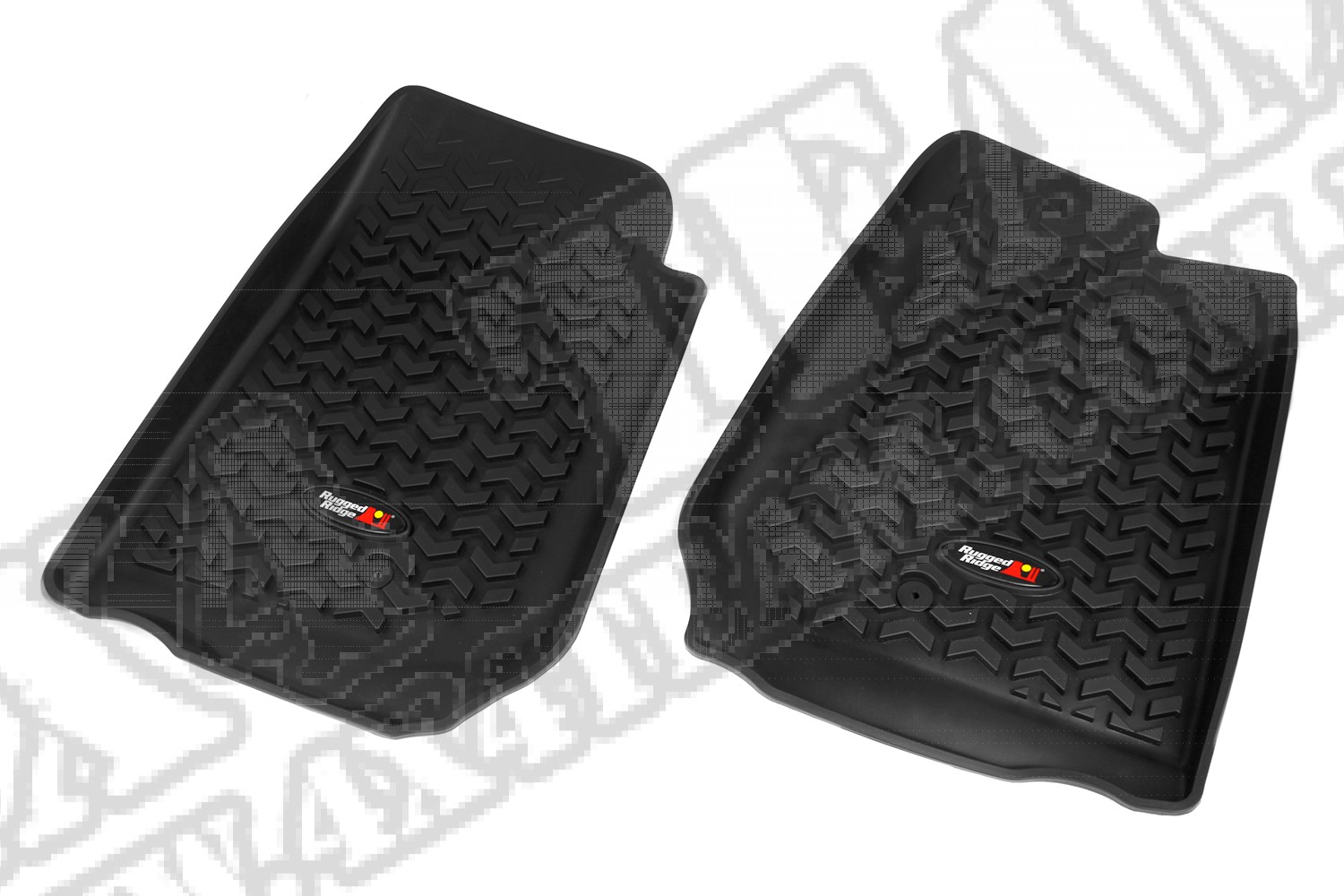 Dywaniki Przód, czarne, 07-13 Jeep Wrangler/Unlimited (JK)