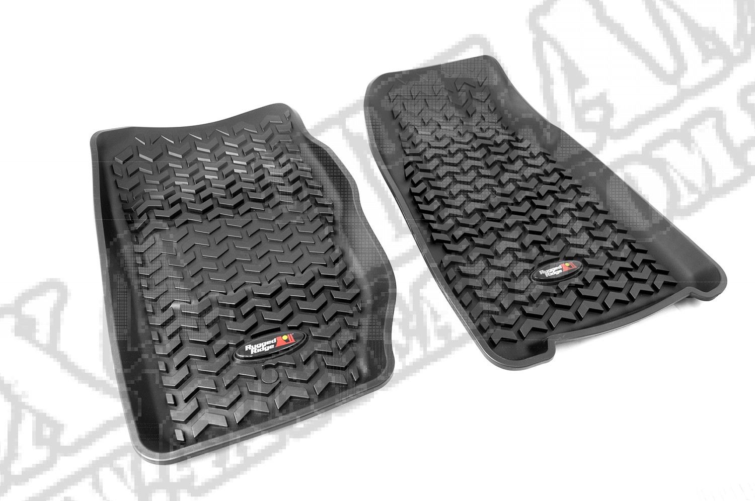 Dywaniki Przód, czarne, 84-01 Jeep Cherokee (XJ)