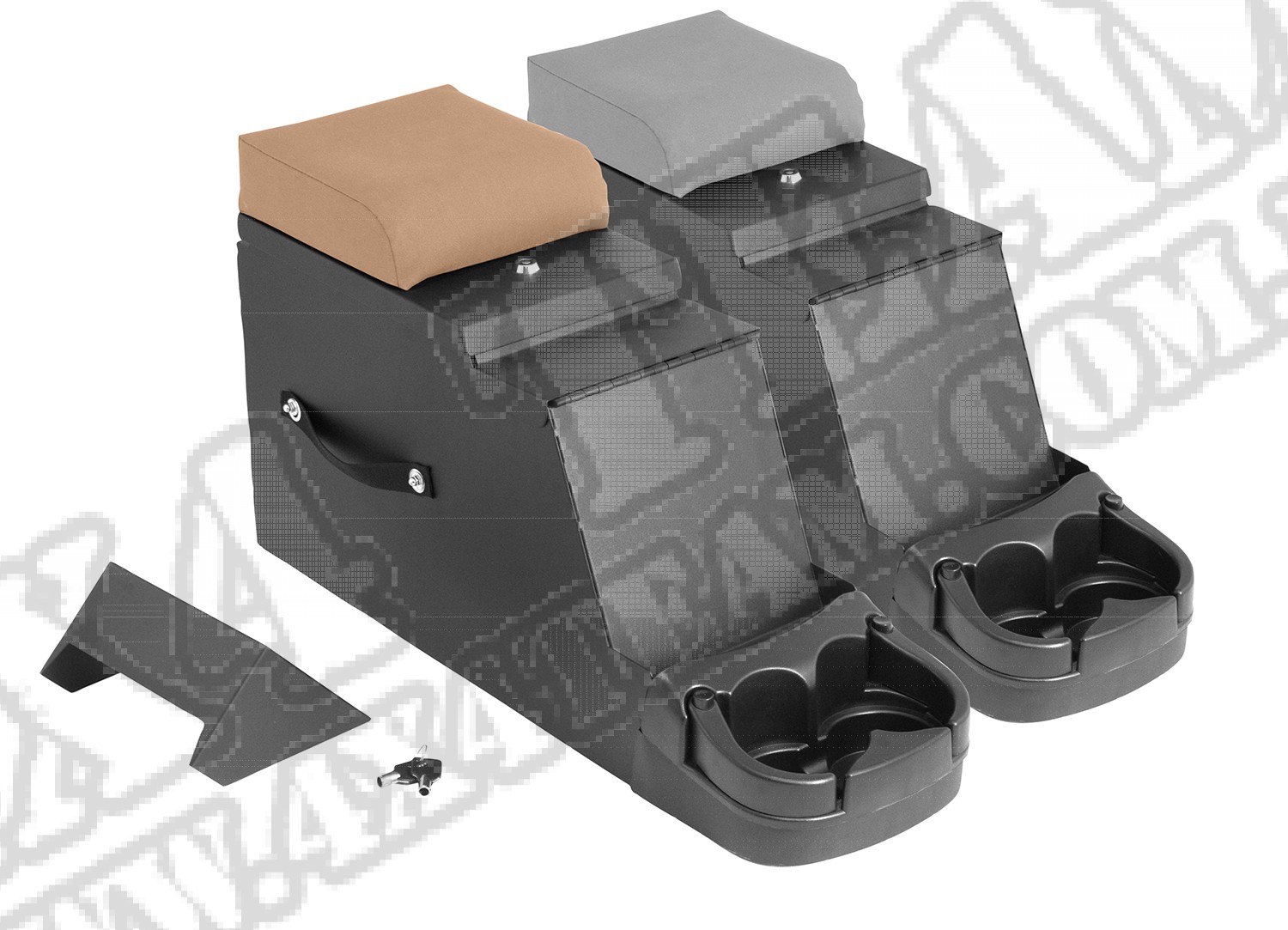 Konsola środkowa Stereo Security, spice, 76-95 Jeep CJ/Wrangler