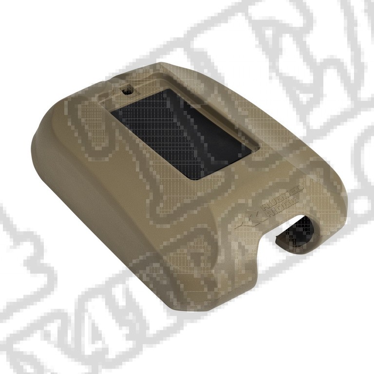 Nakładka konsoli z miejscem na telefon; TAN; 11-18 Jeep Wrangler JK