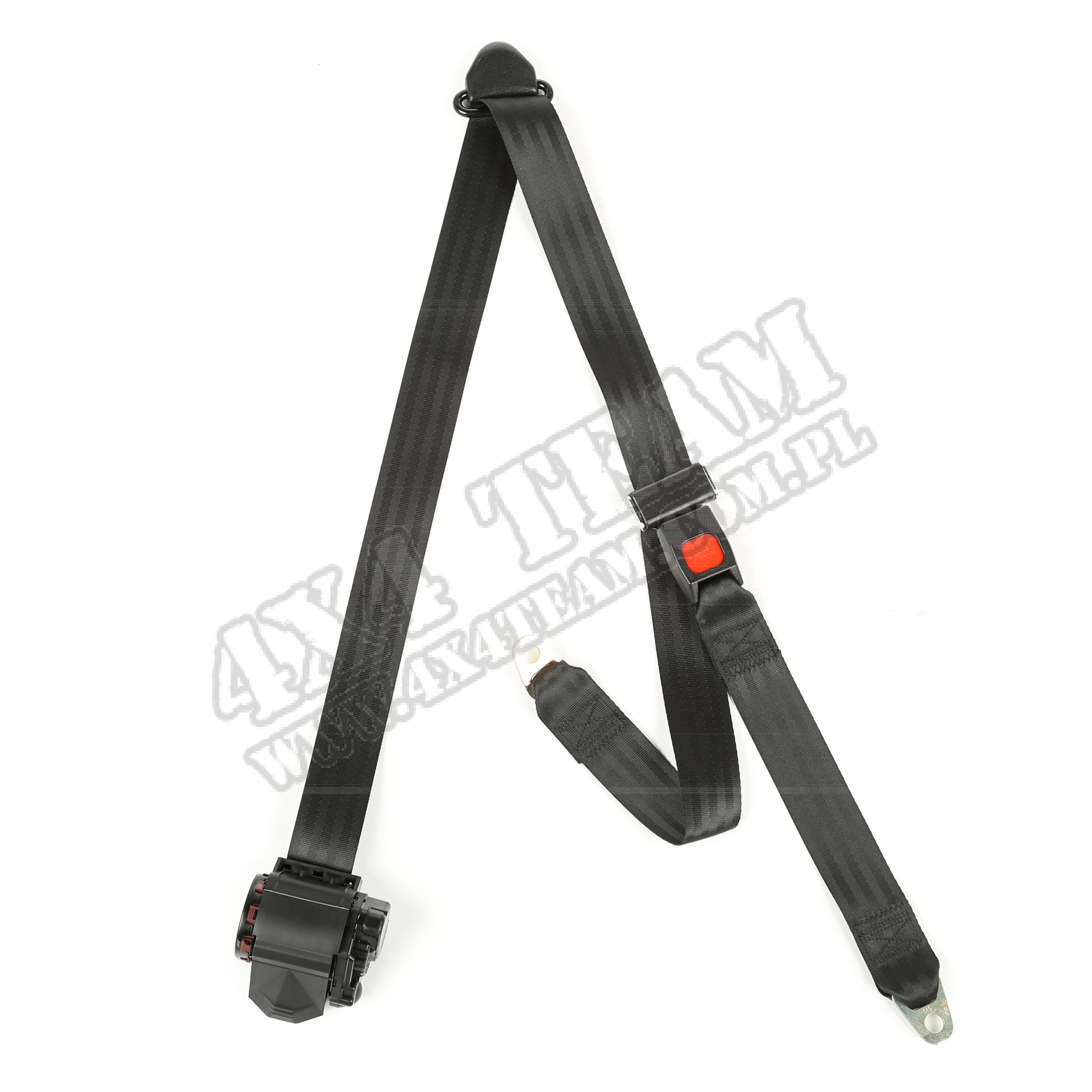 Pas bezpieczeństwa off-road czarny 87-91 Jeep Wrangler YJ