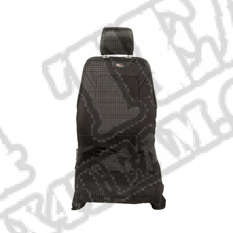 Pokrowce podgrzewane Elite Ballistic, przód, czarne; 11-18 Jeep Wrangler JK