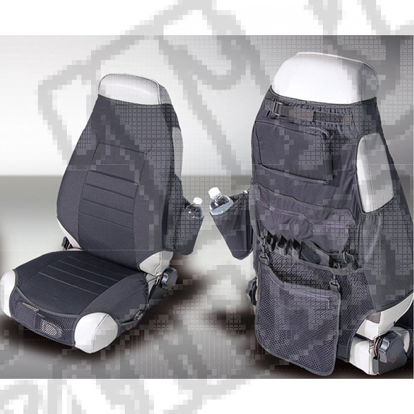 Pokrowce foteli przednich czarne 76-06 Jeep CJ/Wrangler