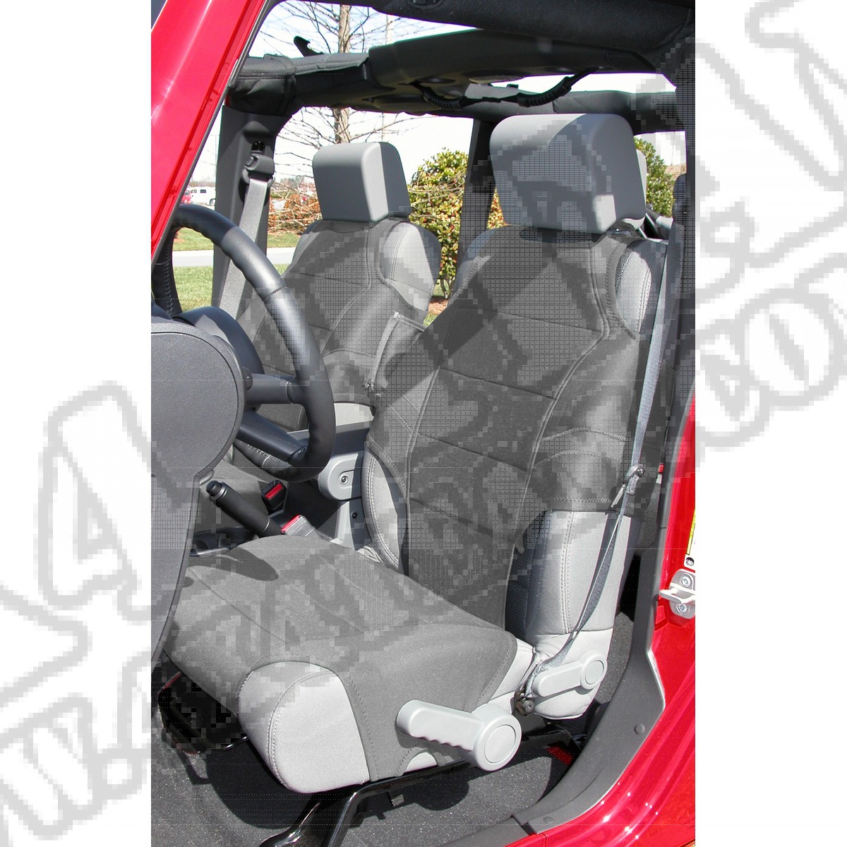 Pokrowce foteli przednich neopren 07-15 Jeep Wrangler JK